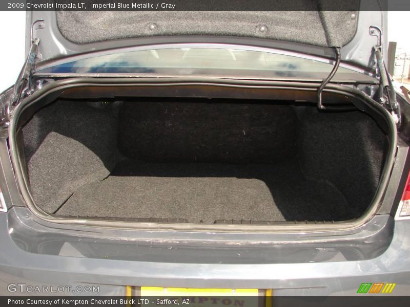 Imperial Blue Metallic / Gray 2009 Chevrolet Impala LT