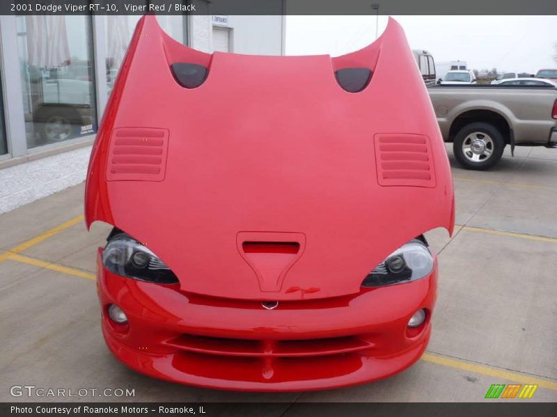 Viper Red / Black 2001 Dodge Viper RT-10