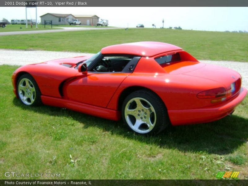 Viper Red / Black 2001 Dodge Viper RT-10