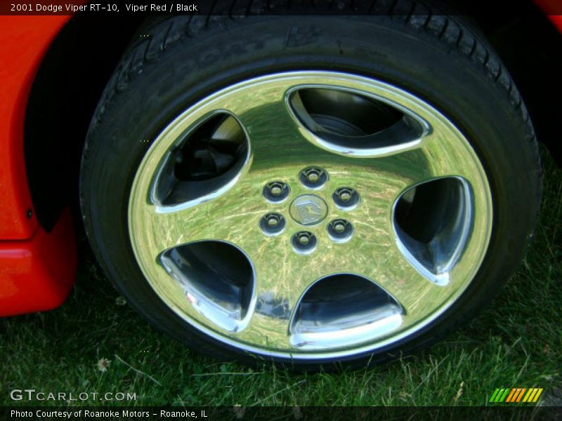 Viper Red / Black 2001 Dodge Viper RT-10
