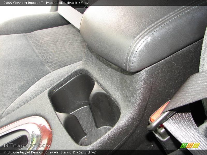 Imperial Blue Metallic / Gray 2009 Chevrolet Impala LT