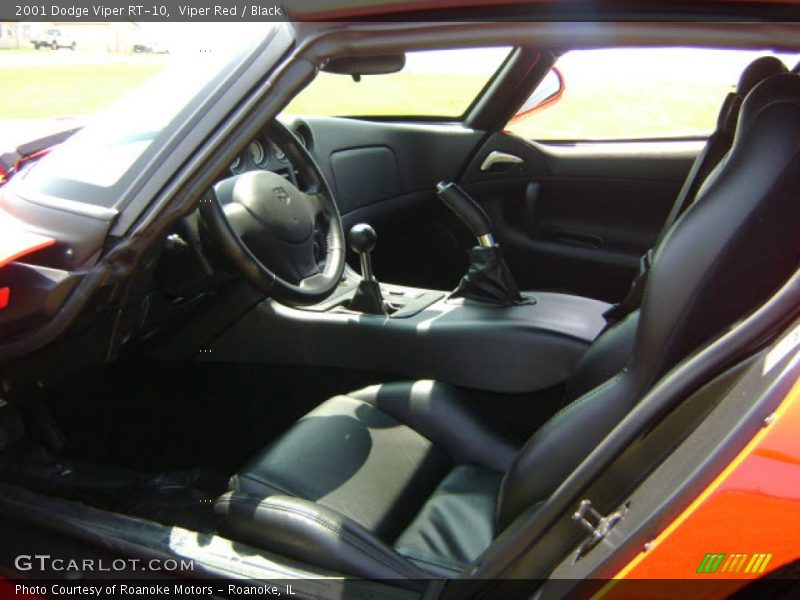 Viper Red / Black 2001 Dodge Viper RT-10