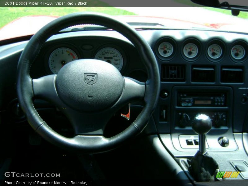 Viper Red / Black 2001 Dodge Viper RT-10