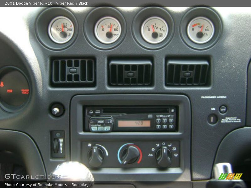 Viper Red / Black 2001 Dodge Viper RT-10