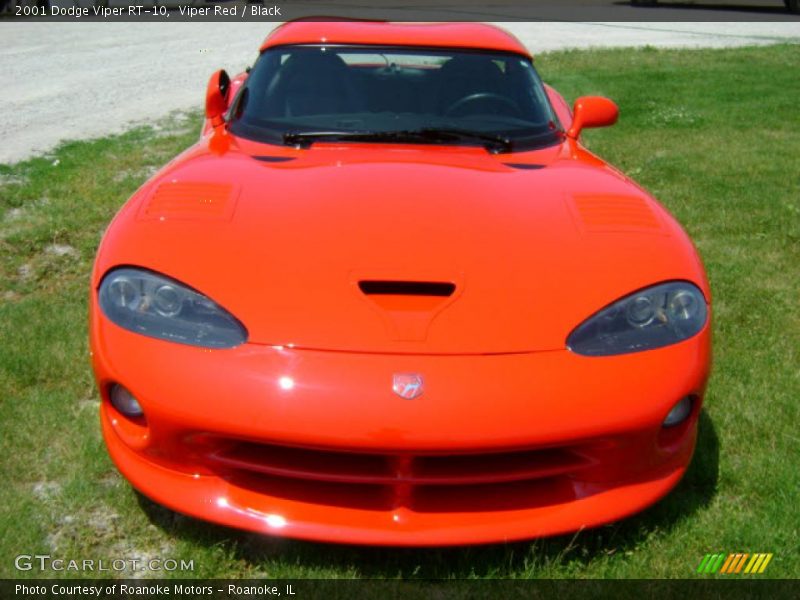 Viper Red / Black 2001 Dodge Viper RT-10