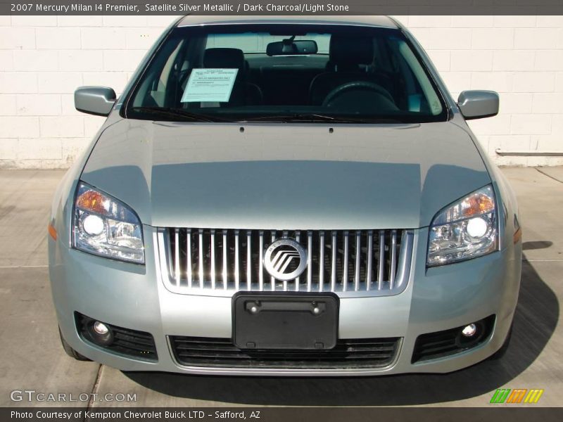 Satellite Silver Metallic / Dark Charcoal/Light Stone 2007 Mercury Milan I4 Premier