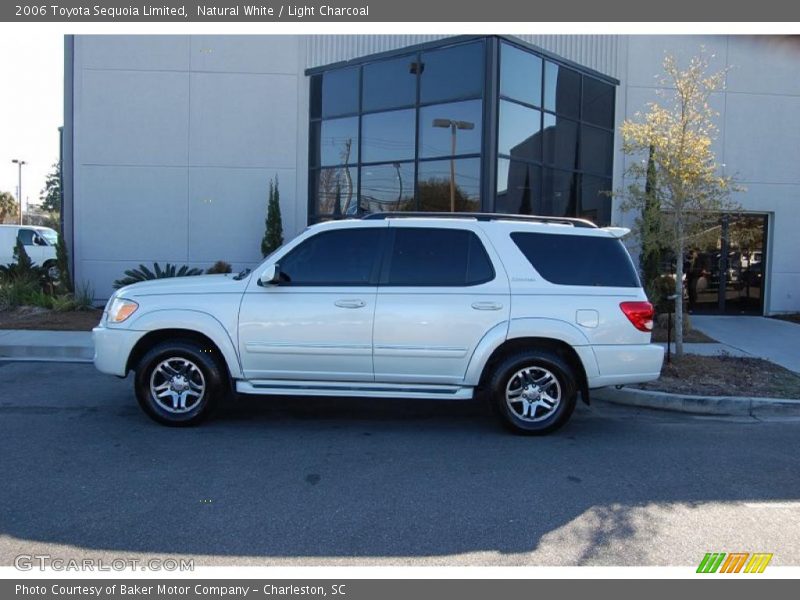 Natural White / Light Charcoal 2006 Toyota Sequoia Limited