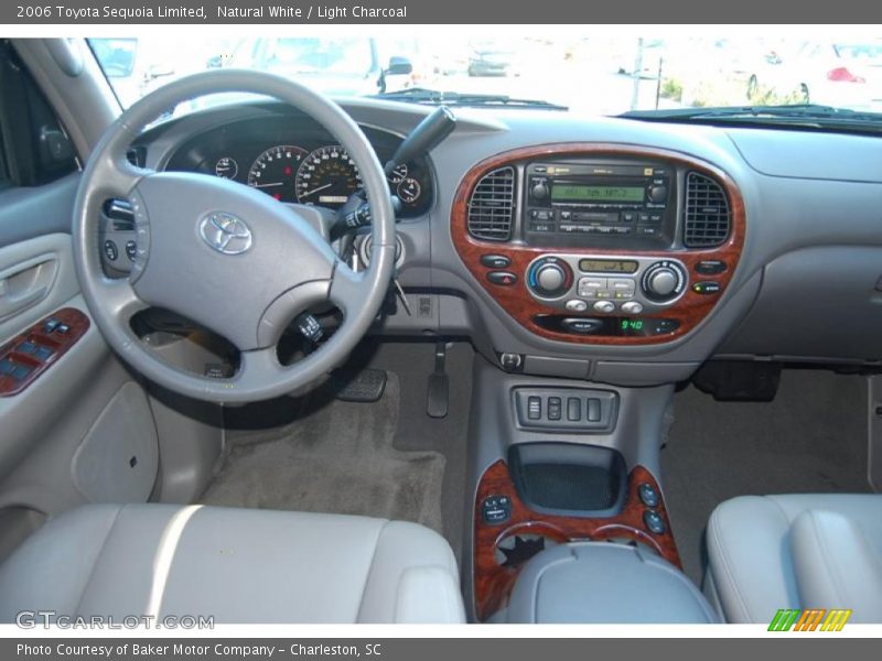 Natural White / Light Charcoal 2006 Toyota Sequoia Limited