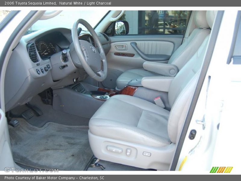 Natural White / Light Charcoal 2006 Toyota Sequoia Limited