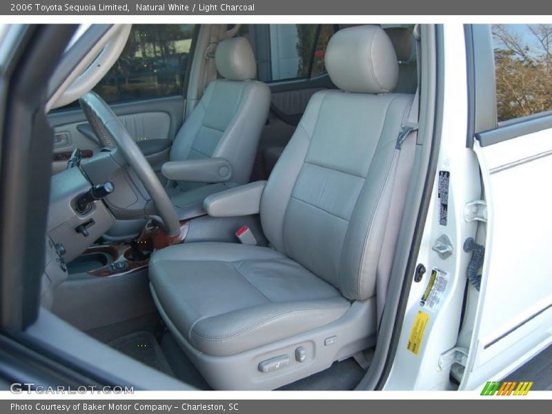 Natural White / Light Charcoal 2006 Toyota Sequoia Limited