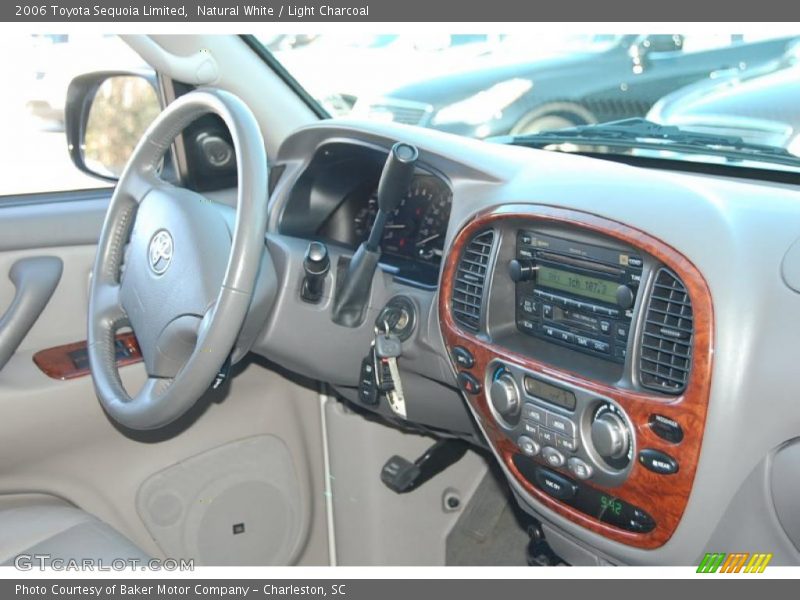 Natural White / Light Charcoal 2006 Toyota Sequoia Limited