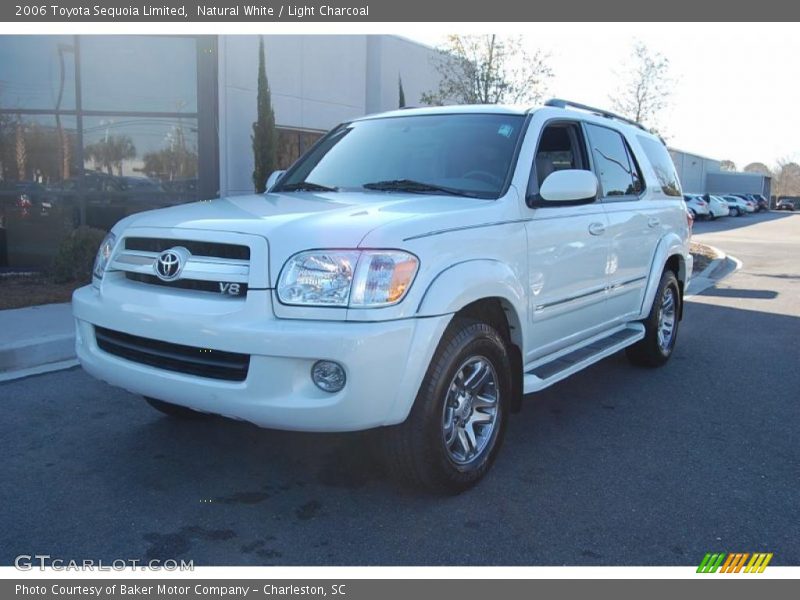 Natural White / Light Charcoal 2006 Toyota Sequoia Limited