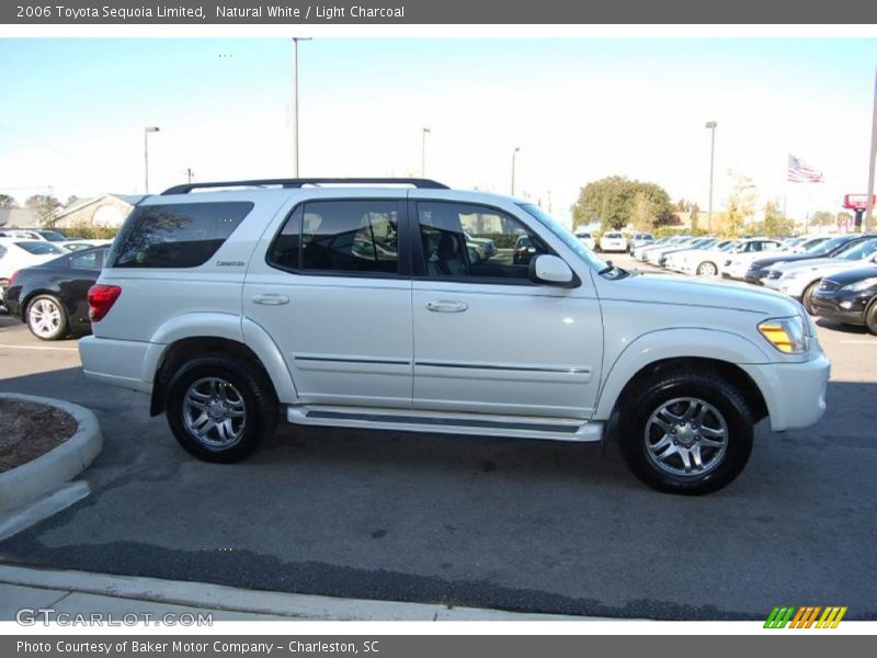 Natural White / Light Charcoal 2006 Toyota Sequoia Limited