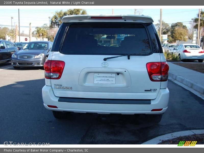 Natural White / Light Charcoal 2006 Toyota Sequoia Limited