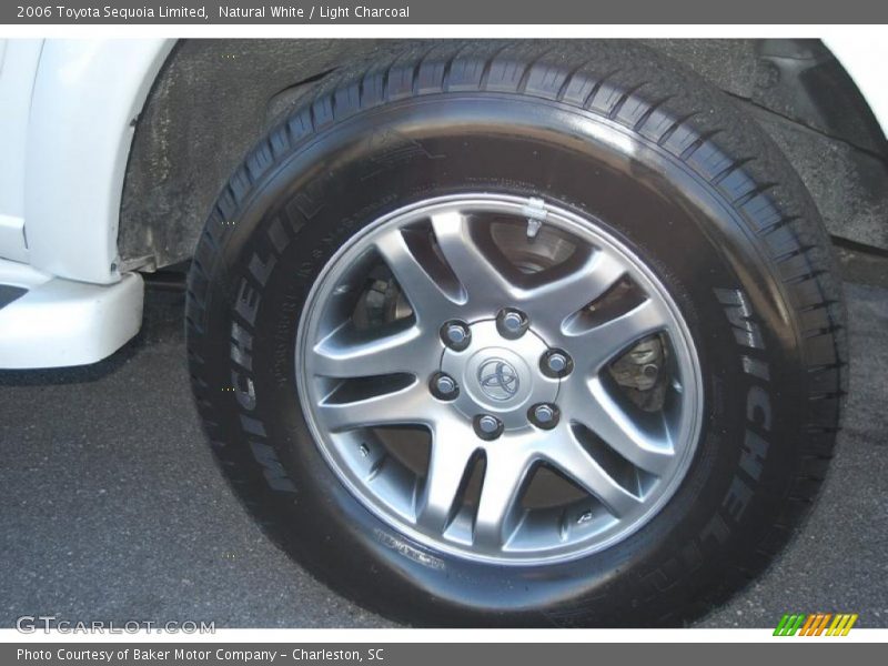 Natural White / Light Charcoal 2006 Toyota Sequoia Limited