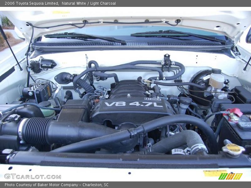 Natural White / Light Charcoal 2006 Toyota Sequoia Limited