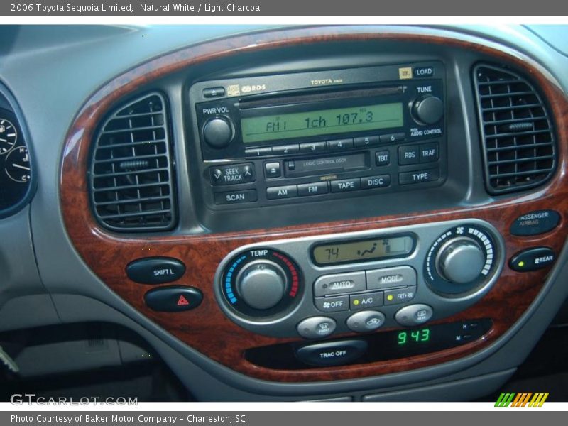 Natural White / Light Charcoal 2006 Toyota Sequoia Limited