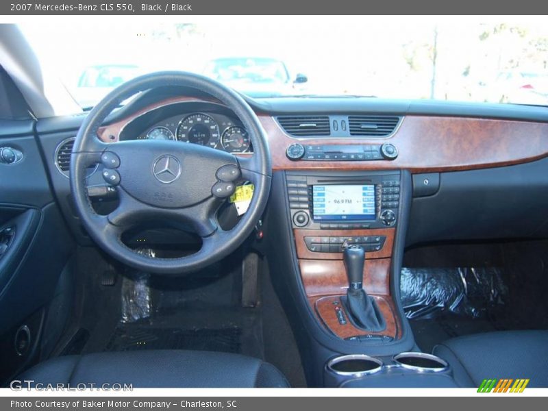 Black / Black 2007 Mercedes-Benz CLS 550