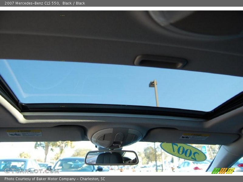 Black / Black 2007 Mercedes-Benz CLS 550