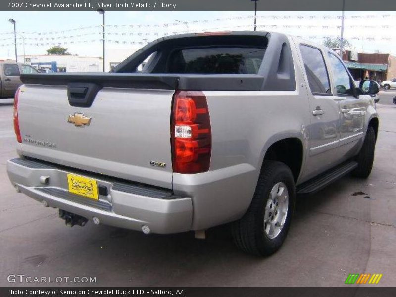 Silver Birch Metallic / Ebony 2007 Chevrolet Avalanche LT