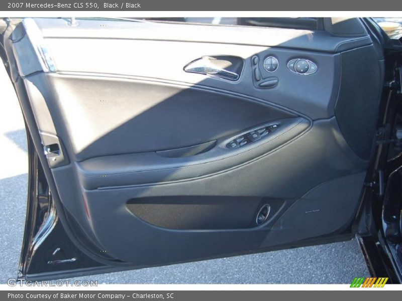 Black / Black 2007 Mercedes-Benz CLS 550