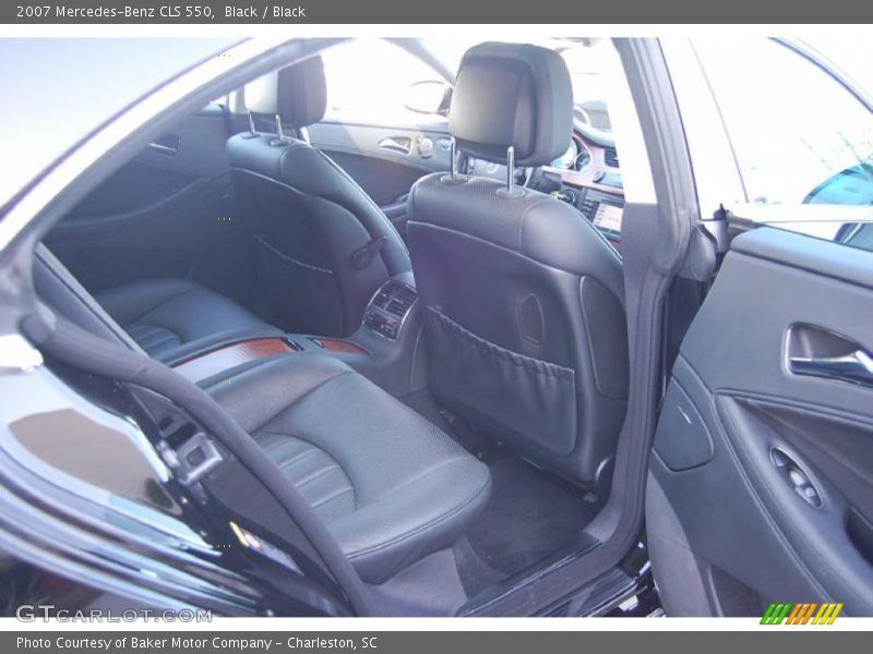 Black / Black 2007 Mercedes-Benz CLS 550