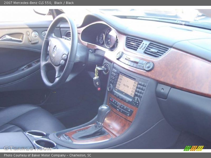Black / Black 2007 Mercedes-Benz CLS 550