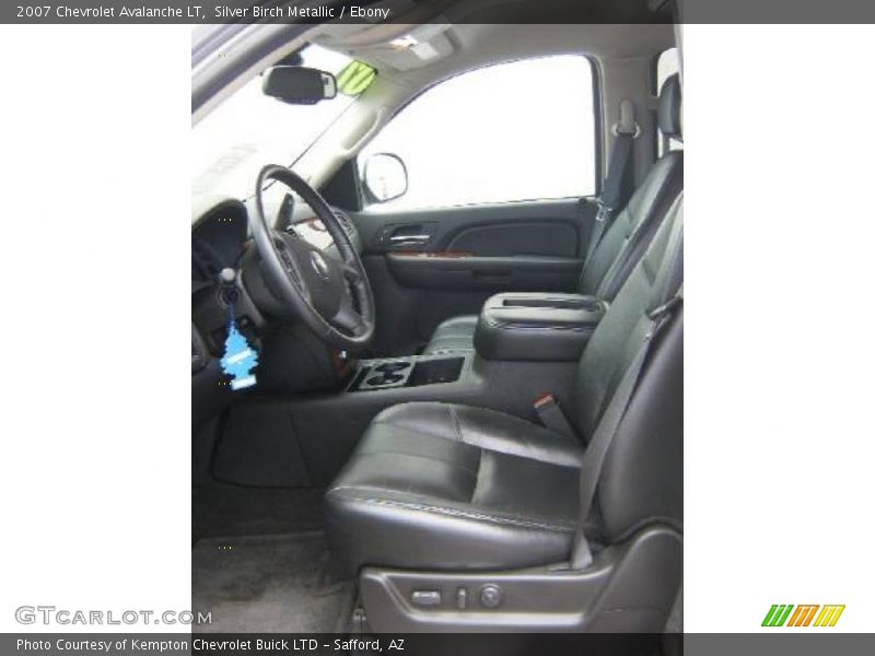 Silver Birch Metallic / Ebony 2007 Chevrolet Avalanche LT