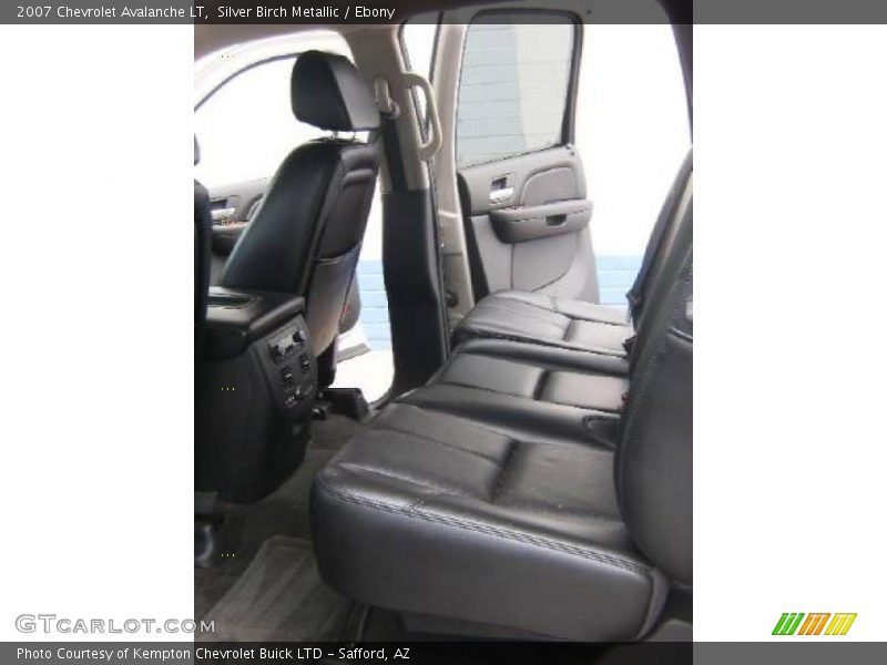 Silver Birch Metallic / Ebony 2007 Chevrolet Avalanche LT