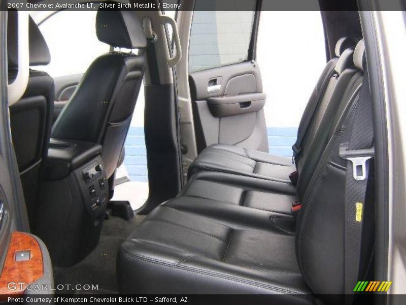 Silver Birch Metallic / Ebony 2007 Chevrolet Avalanche LT