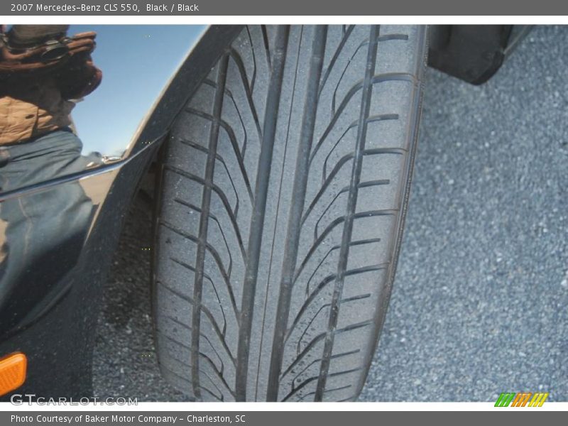 Black / Black 2007 Mercedes-Benz CLS 550