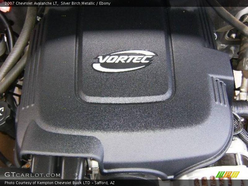 Silver Birch Metallic / Ebony 2007 Chevrolet Avalanche LT