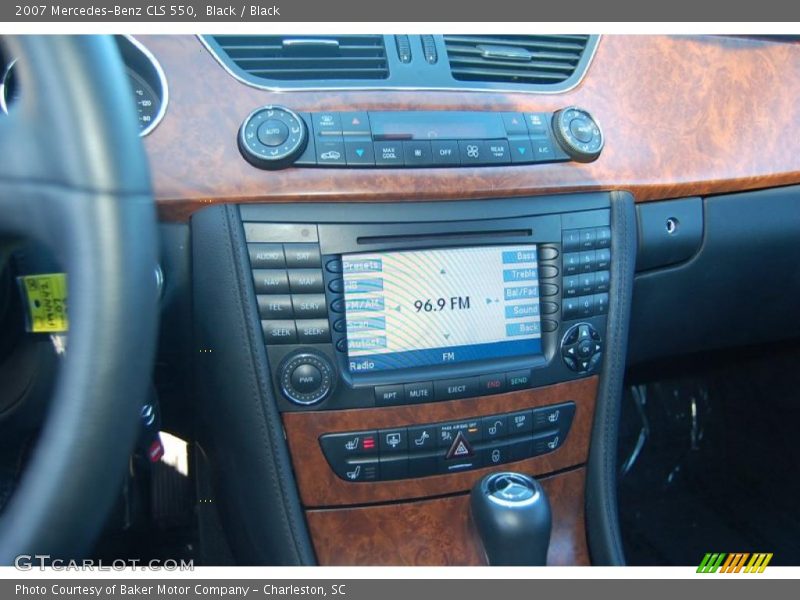 Black / Black 2007 Mercedes-Benz CLS 550