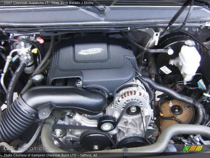 Silver Birch Metallic / Ebony 2007 Chevrolet Avalanche LT