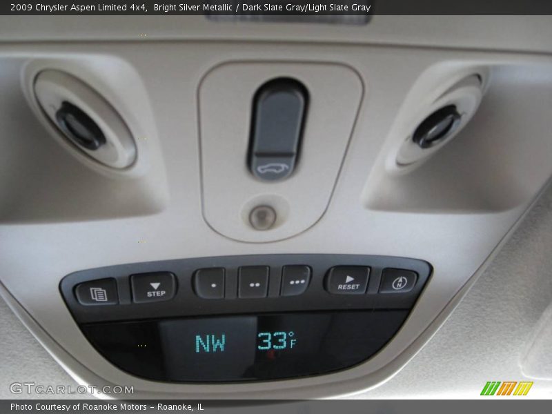 Bright Silver Metallic / Dark Slate Gray/Light Slate Gray 2009 Chrysler Aspen Limited 4x4