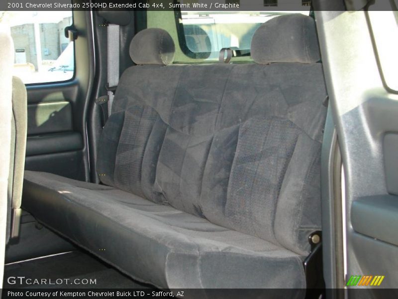 Summit White / Graphite 2001 Chevrolet Silverado 2500HD Extended Cab 4x4