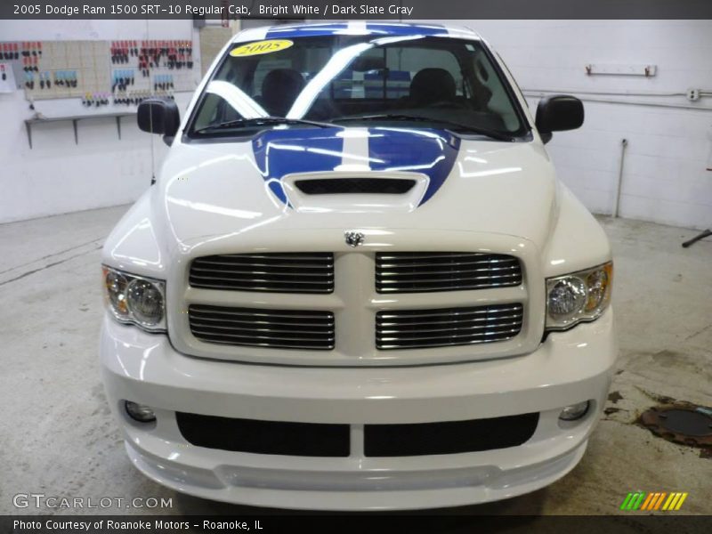Bright White / Dark Slate Gray 2005 Dodge Ram 1500 SRT-10 Regular Cab