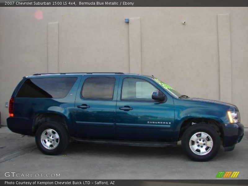 Bermuda Blue Metallic / Ebony 2007 Chevrolet Suburban 1500 LS 4x4