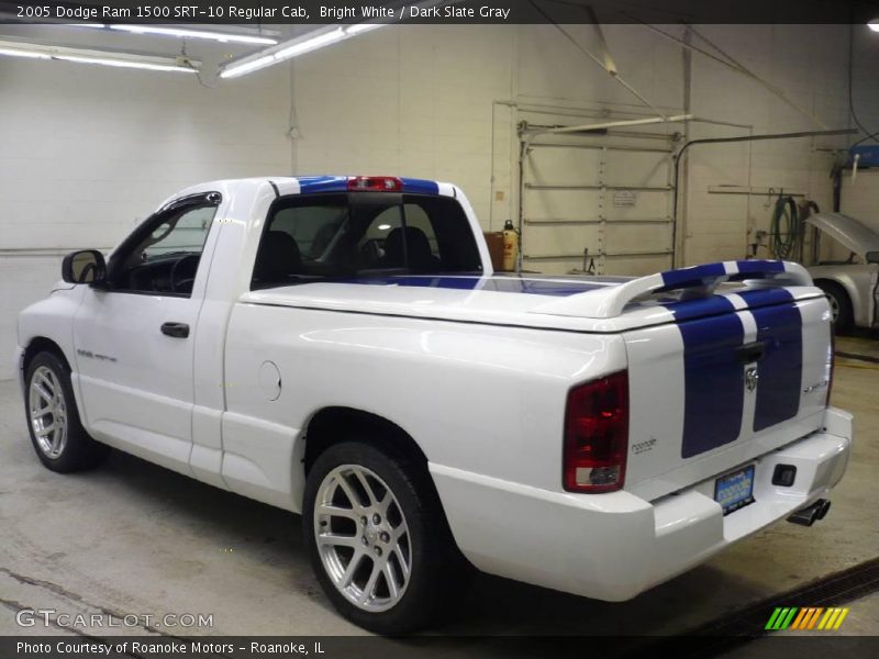 Bright White / Dark Slate Gray 2005 Dodge Ram 1500 SRT-10 Regular Cab