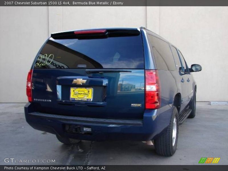 Bermuda Blue Metallic / Ebony 2007 Chevrolet Suburban 1500 LS 4x4