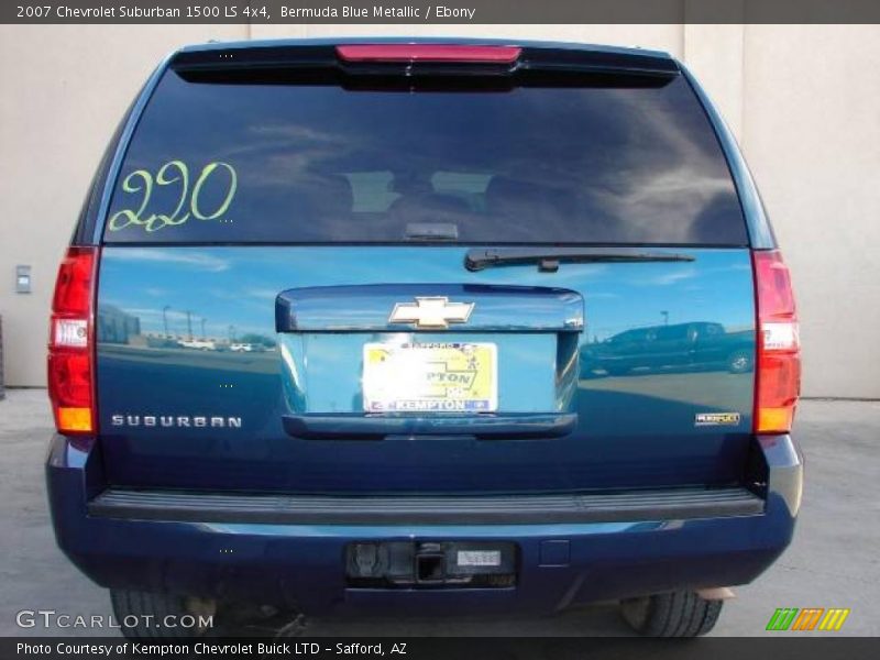 Bermuda Blue Metallic / Ebony 2007 Chevrolet Suburban 1500 LS 4x4