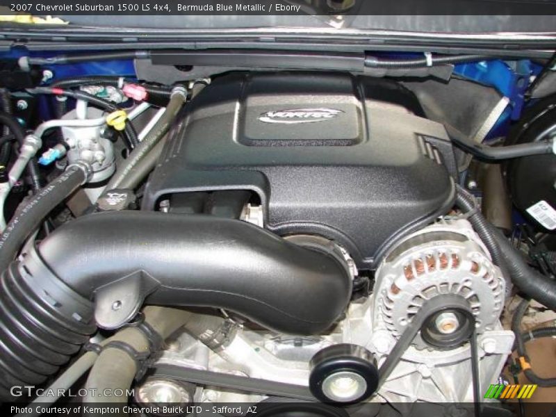 Bermuda Blue Metallic / Ebony 2007 Chevrolet Suburban 1500 LS 4x4
