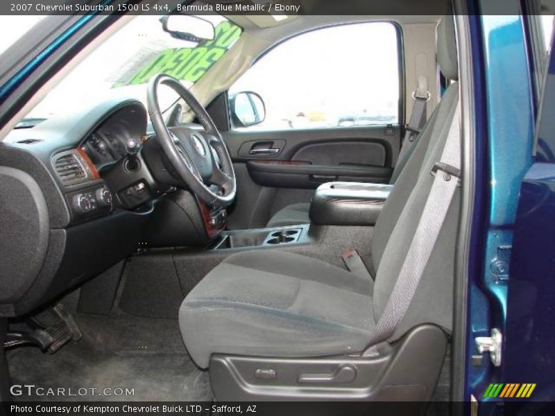 Bermuda Blue Metallic / Ebony 2007 Chevrolet Suburban 1500 LS 4x4