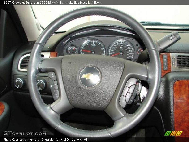 Bermuda Blue Metallic / Ebony 2007 Chevrolet Suburban 1500 LS 4x4
