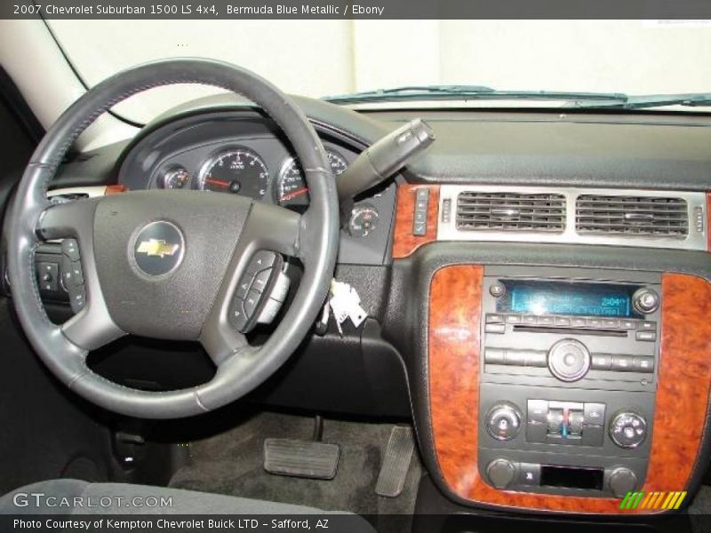Bermuda Blue Metallic / Ebony 2007 Chevrolet Suburban 1500 LS 4x4