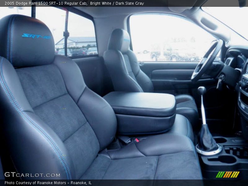 Bright White / Dark Slate Gray 2005 Dodge Ram 1500 SRT-10 Regular Cab