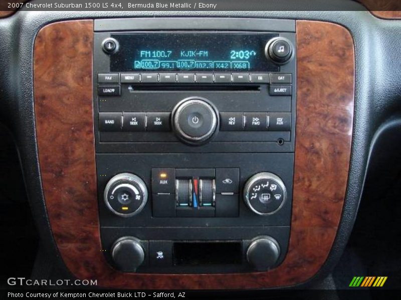 Bermuda Blue Metallic / Ebony 2007 Chevrolet Suburban 1500 LS 4x4