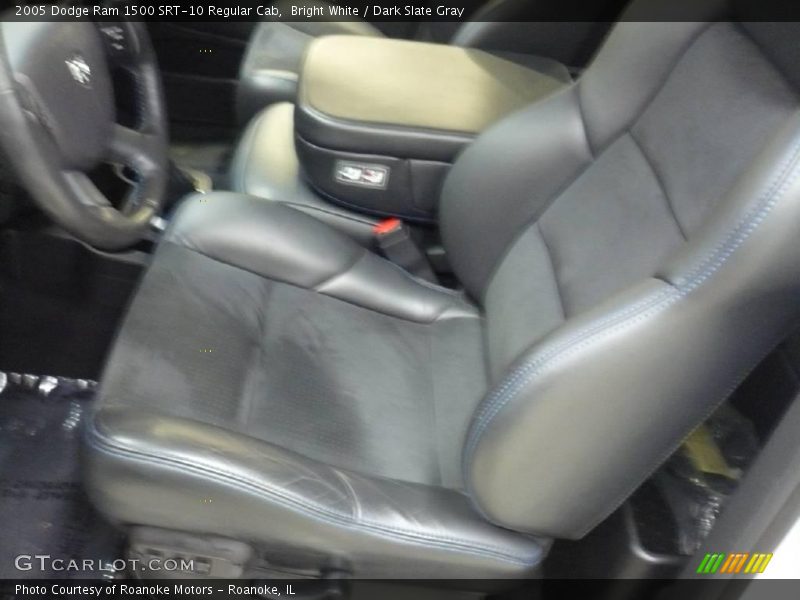 Bright White / Dark Slate Gray 2005 Dodge Ram 1500 SRT-10 Regular Cab