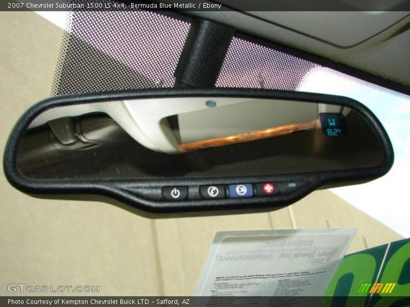 Bermuda Blue Metallic / Ebony 2007 Chevrolet Suburban 1500 LS 4x4