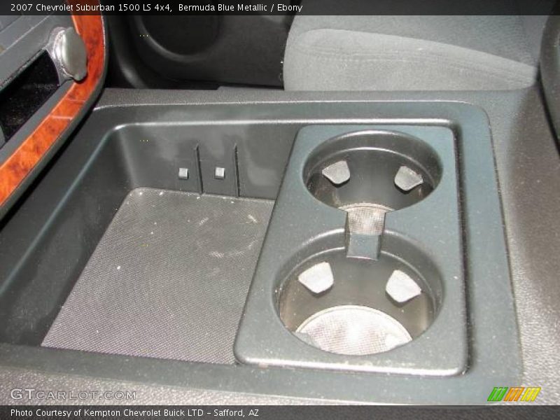 Bermuda Blue Metallic / Ebony 2007 Chevrolet Suburban 1500 LS 4x4